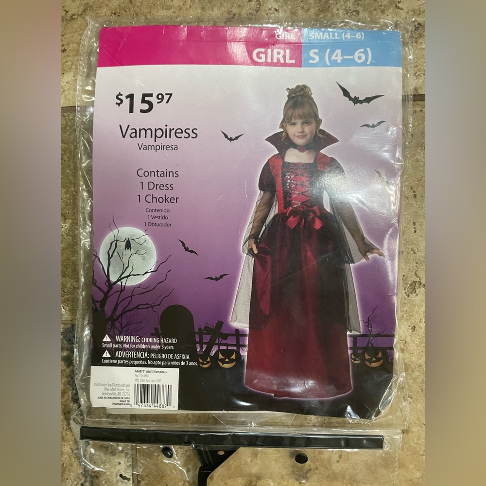 Halloween costume Girls “Vampiress”